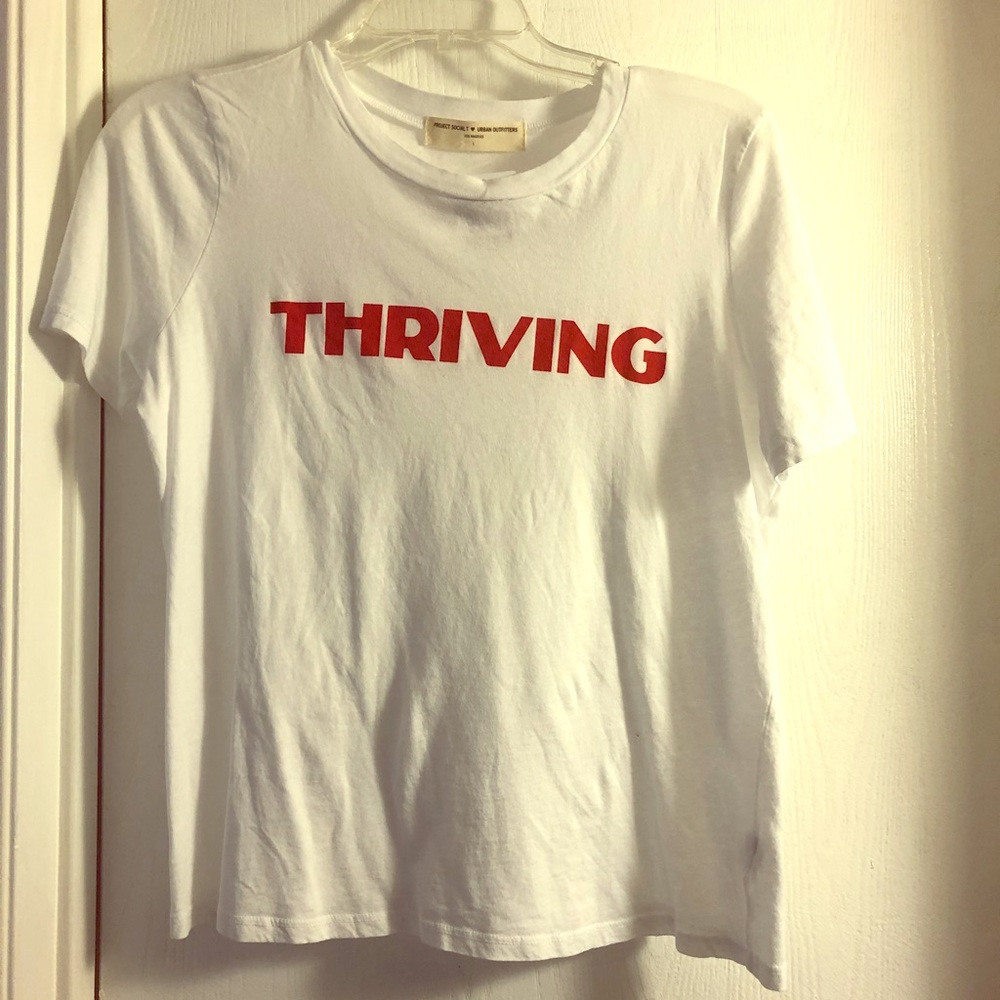 Urban Outfitters project social THRIVING T SHIRT